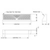 TruAire Satin Nickel Finish Baseboard - 2 Pack (18 inch)