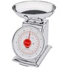 Escali DS115B Mercado Retro Classic Mechanical Dial Stainless Steel Scale,