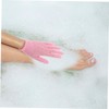 Minkissy 2sets Men's Bath Gloves Portable Exfoliating Gloves for Shower