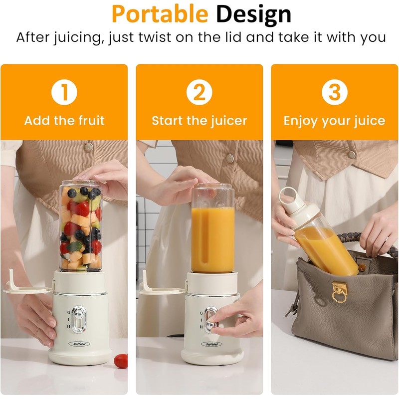 Sunvivipro Blender and Food Processor, 4 Functions for for Grinding