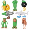 8 Pcs Italian Brainrot Action Figure Sets, Uniquely Designed Italian