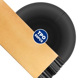 Allturn 50pack Black Plastic Welding Rods For Repairing Plastic Bumpers,Kayaks,TPO TEO PP, 9.1" In Length.