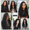 Brown Goddess Locs Crochet Hair 18 Inch Pre Looped Braiding