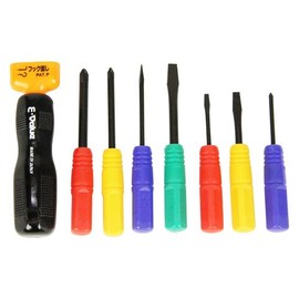 E-Value ED-550 Screwdriver Set, Set of 7