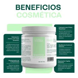 Manteca Amazonica De Cupuacu Copoasú Natural 500g