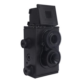 TLR Camera 35mm Film Twin Lens Reflex Kit, Dual Lens Film Camera DIY Classic Retro Double Reflex Film Camera TLR Camera for 35MM 135 Film