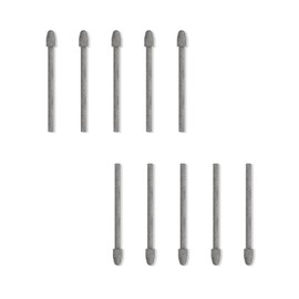 HUION 10 Pack Uppgraded Replacement Pen nibs PN05F, Black, Compatible with HUION Pen Stylus PW517 Suitable for Graphics Drawing Tablet KD200, Kamvas 13, Kamvas 22, Kamvas Pro 13(2.5K), Pro 24(4K)