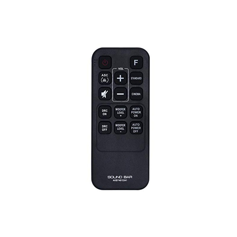 ALLIMITY AKB74815341 Remote Control Replacement for LG Soundbar System SH3