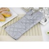 YUANQIAN 17 Inch Extra Long Oven Mitts Heat Resistant Cotton
