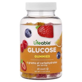 Life Able Dextrose Gummies Mixed Fruit Gummies 60 pcs LFB-73103, 60 tablets, 1 pc / 라이프에이블 포도당 구미젤리 혼합 과일 구미젤리 60개 LFB-73103, 60정, 1개