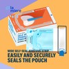 LA MIERE 4000P 2.25"X 4" Self Sterilization Pouches for Dental