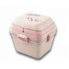 Lonchera Portaviandas Box Lunch Fiambrera 3 Niveles (Color ROSA)