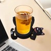 Funny Animals 3D Print Cat Coasters,Creative Cat Drinks Coaster 3D