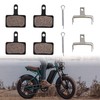 Pastiglie Freno E-Bike 2 Pezzi a Disco Anteriori e Posteriori