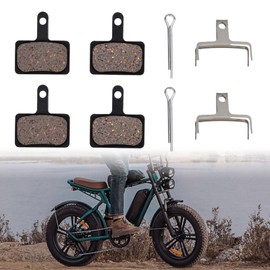 Pastiglie Freno E-Bike 2 Pezzi a Disco Anteriori e Posteriori per Engwe M20