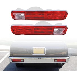 El Camino Tail Light Assembly - Replacement for Chevy El Camino Malibu GM-C Caballero 1979-1987 (Pair)
