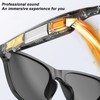 [Vbestlife] Smart Glasses, Bluetooth Touch Control Smart Audio Sunglasses with