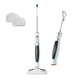 Kenmore - Mopa de vapor serie SM2060 S200 para limpieza de suelos con fácil limpieza y 2 almohadillas lavables, 2 modos, calentamiento rá...