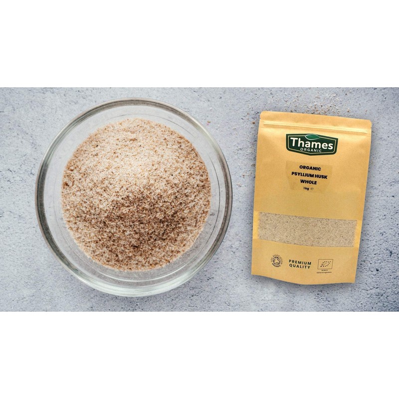 Thames Organic Organic Psyllium Husk Whole - High Protein, High