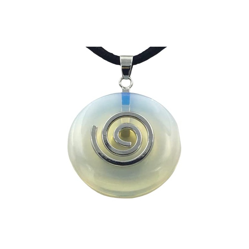 Steinfixx Steinfixx? - Premium Opalglas Donut optional als Kette mit