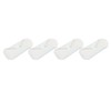 4pcs Feminine Cloth Pads Blue Pure Cotton Washable Reusable Breathable