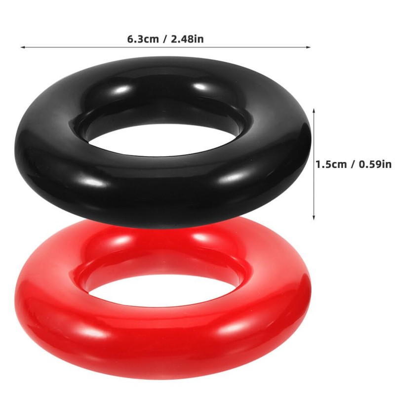 Yardwe 2pcs Golf Weighted Swing Rings Golf Club Warm Up