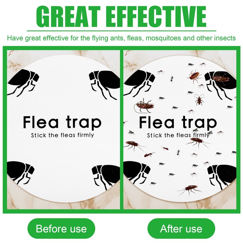 Flea Trap Refill Discs Sticky Fly Trap Refill Glue Board
