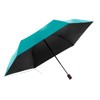 Knirps U.200 Ultra Light Duomatic Turquoise with Black Coating -