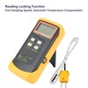 K Type Thermocouple Thermometer, -58℉ ~ 2498℉ Dual Channel Digital