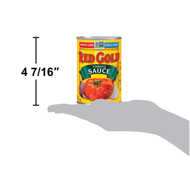 Red Gold Tomato Sauce, 15 oz, 3-Pack