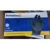 Derma Care Guantes De Nitrilo Negro Desechables Grandes C/100pzs