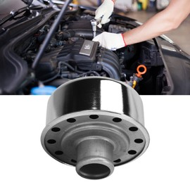 Valve Cover Breather , Oil Breather Push In Style Round Oil Filler for SBC BBC SBF 327 350 302 454 502 1‑1/4in Hole Valve Cover