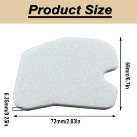 ZAMDOE 545061801 Air Filter for Husqvarna 240 235 235E 236 236E 240E 120 MARK II Chainsaw Parts for Jonsered CS2234 CS2238 CS2234S CS2238S for Craftsman 358381600 545061801 with Spark Plug