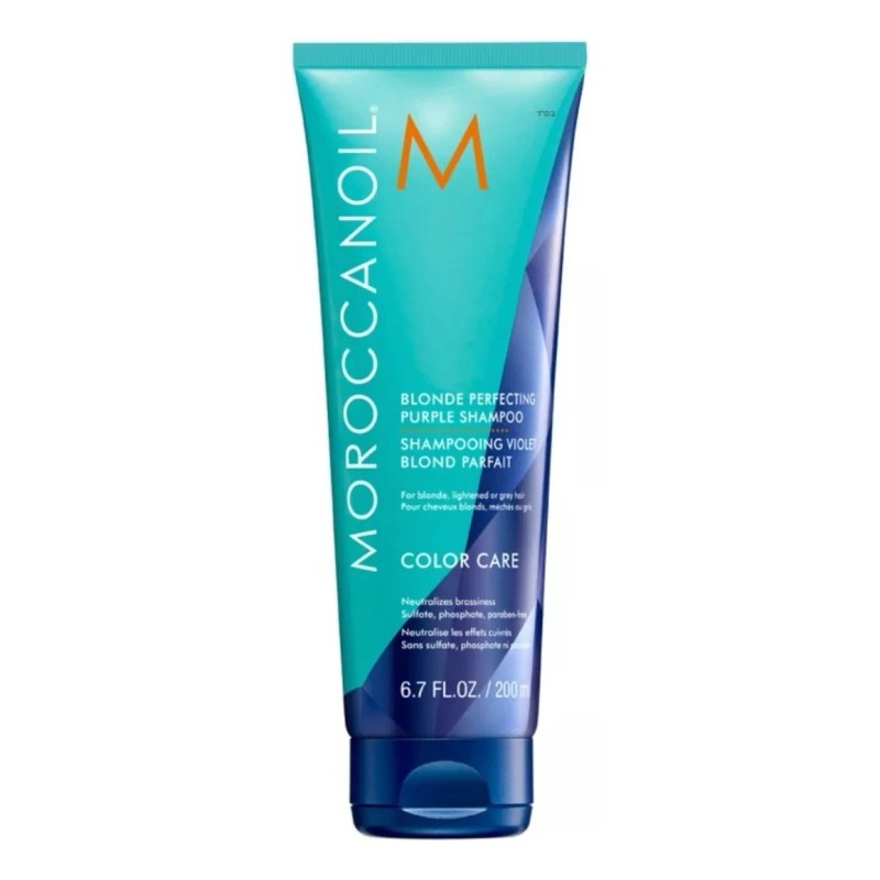 Moroccanoil Shampoo Matizador Violeta Moroccanoil Rubios Perfectos 200ml