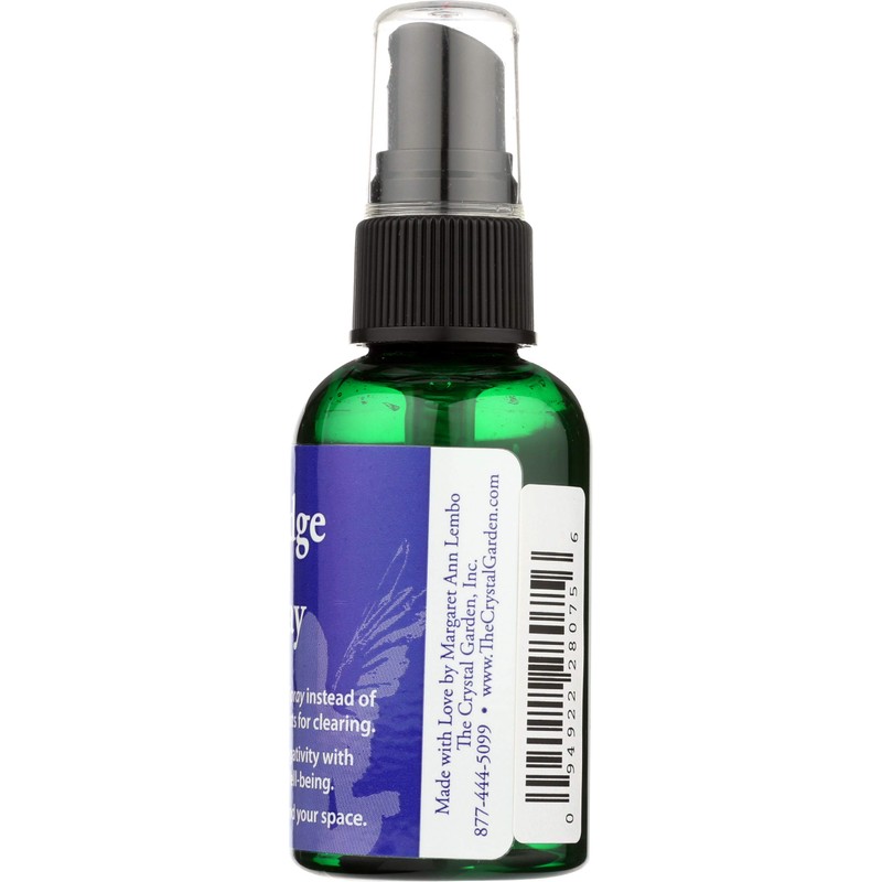THE CRYSTAL GARDEN Crystal Garden Smudge Spray, 2 OZ
