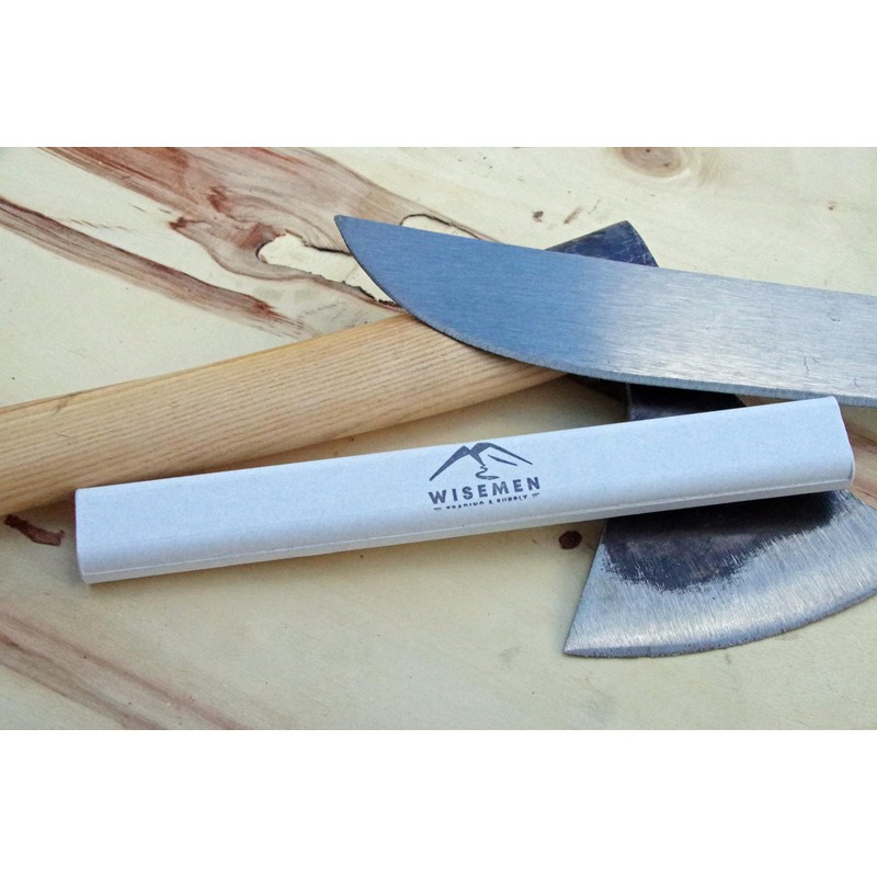 Wisemen Trading “Arctic Fox” American Scythe Sharpening Stone, Sharpening Axes,