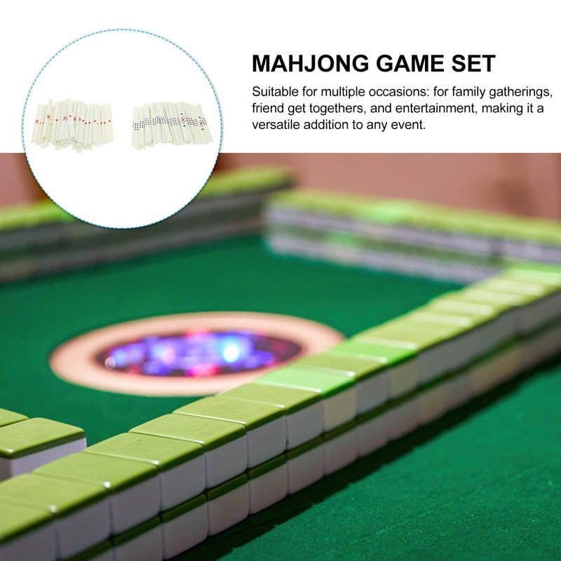 CORHAD 88pcs Mahjong Scoring Tool Kit Chinese Mahjong Game Set