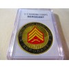 US MARINE CORPS " SERGEANT " Challenge Coin