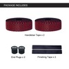 PLATTBK Road Bike Handlebar Tapes Breathable Non-Slip Shock-Absorbent Bicycle Bar