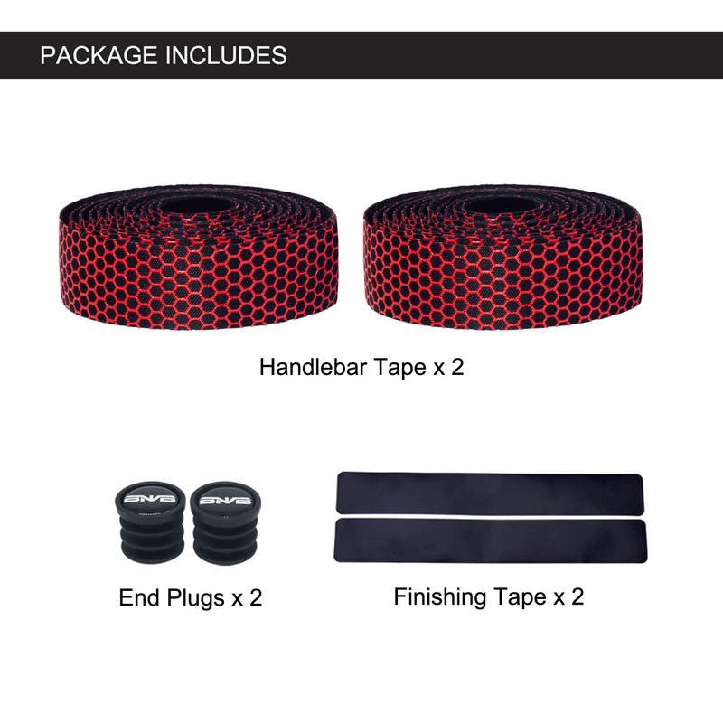 PLATTBK Road Bike Handlebar Tapes Breathable Non-Slip Shock-Absorbent Bicycle Bar
