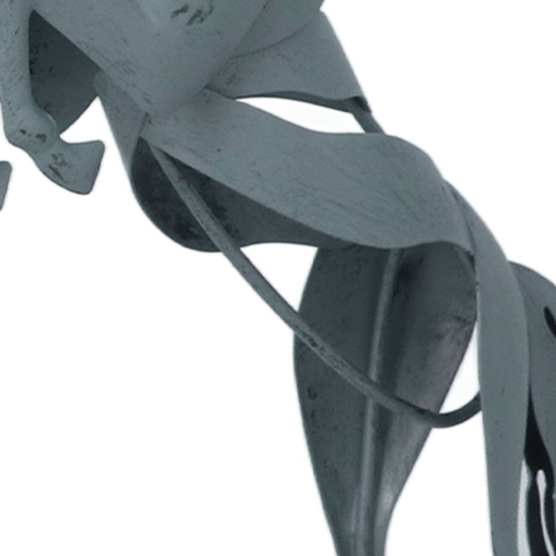 Metal Horse Statue Unique 3D Design Iron Decorative Running Horse