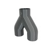DRUCKKRAFT 2-way branch pipe DN75, branch piece, Y-distributor, extraction system,