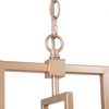Optimant Lighting Gold Pendant Lighting for Kitchen Island, 1-Light Modern