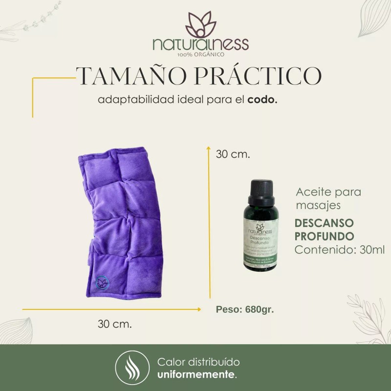 Naturalness-compresa De Semillas Para Codo+ Aceite De 30ml