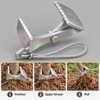 Steel Tree Root Puller and Sapling Removal Tool for Landscaping,
