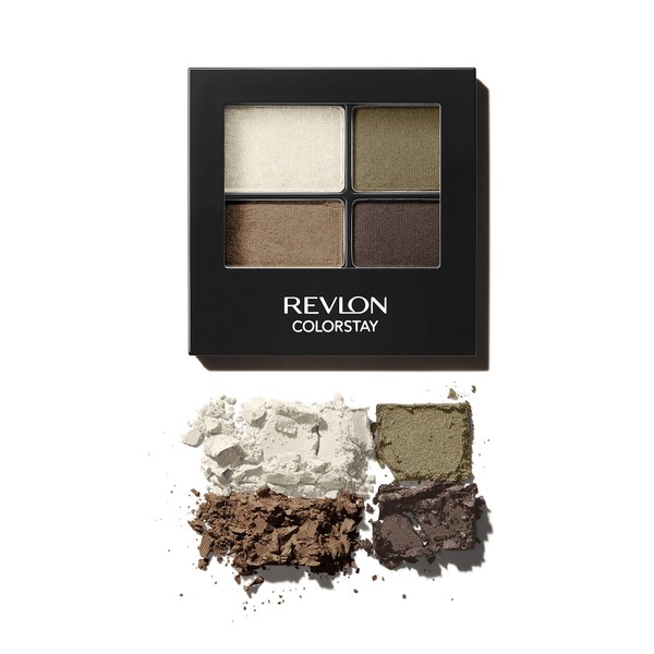 Revlon Eyeshadow Palette, ColorStay 16 Hour Eye Makeup, Velvety Pigmented Blendable Matte & Shimmer Finishes, 515 Adventurous, 0.16 Oz