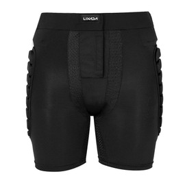 Lixada Padded 3D Shorts Shockproof Durable Skateboard Snowboard Skate Skiing