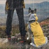 myyAA Dog Raincoat,Dog Waterproof Jacket,Reflective Dog Jacket with Hoodie,Lightweight Dog