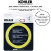 Kohler Genuine Part GP1059291 Toilet Tank Canister Valve Seal, Yellow