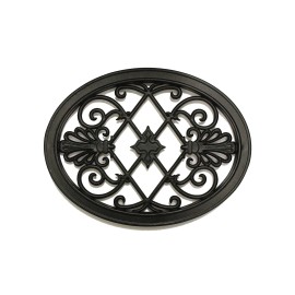 Nuvo Iron Decorative Insert for Fencing, Gates, Home, Garden - Oval, 13" X 17...